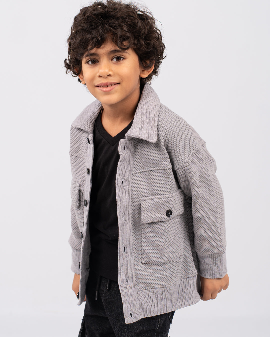 Jacquard Boys OverShirt