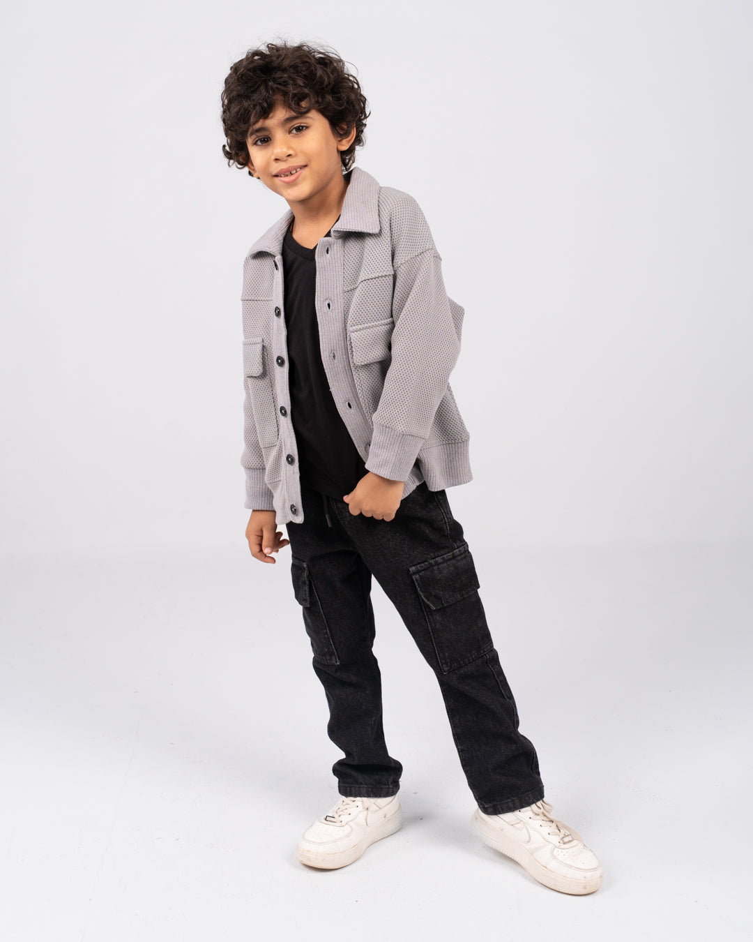 Jacquard Boys OverShirt