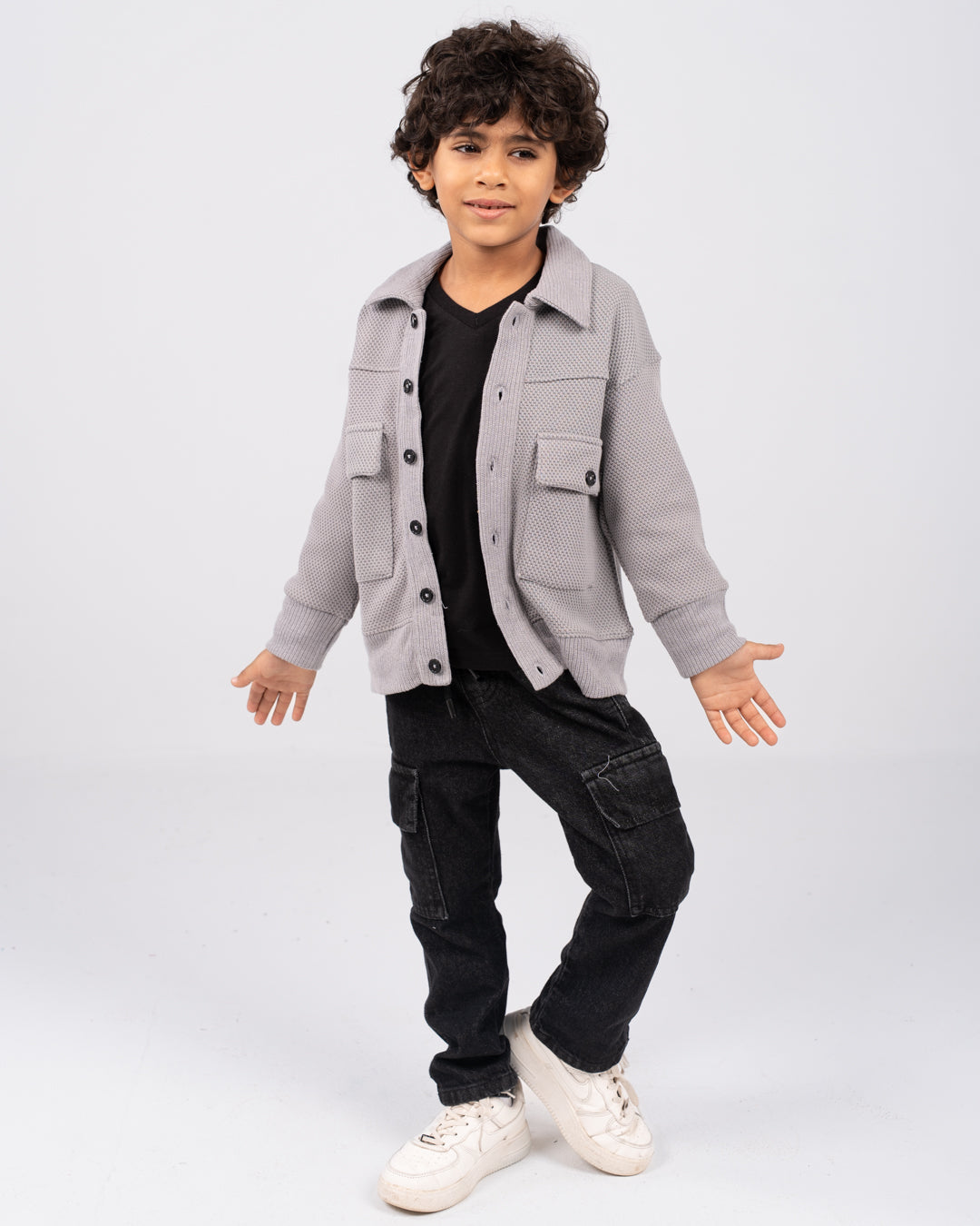 Jacquard Boys OverShirt