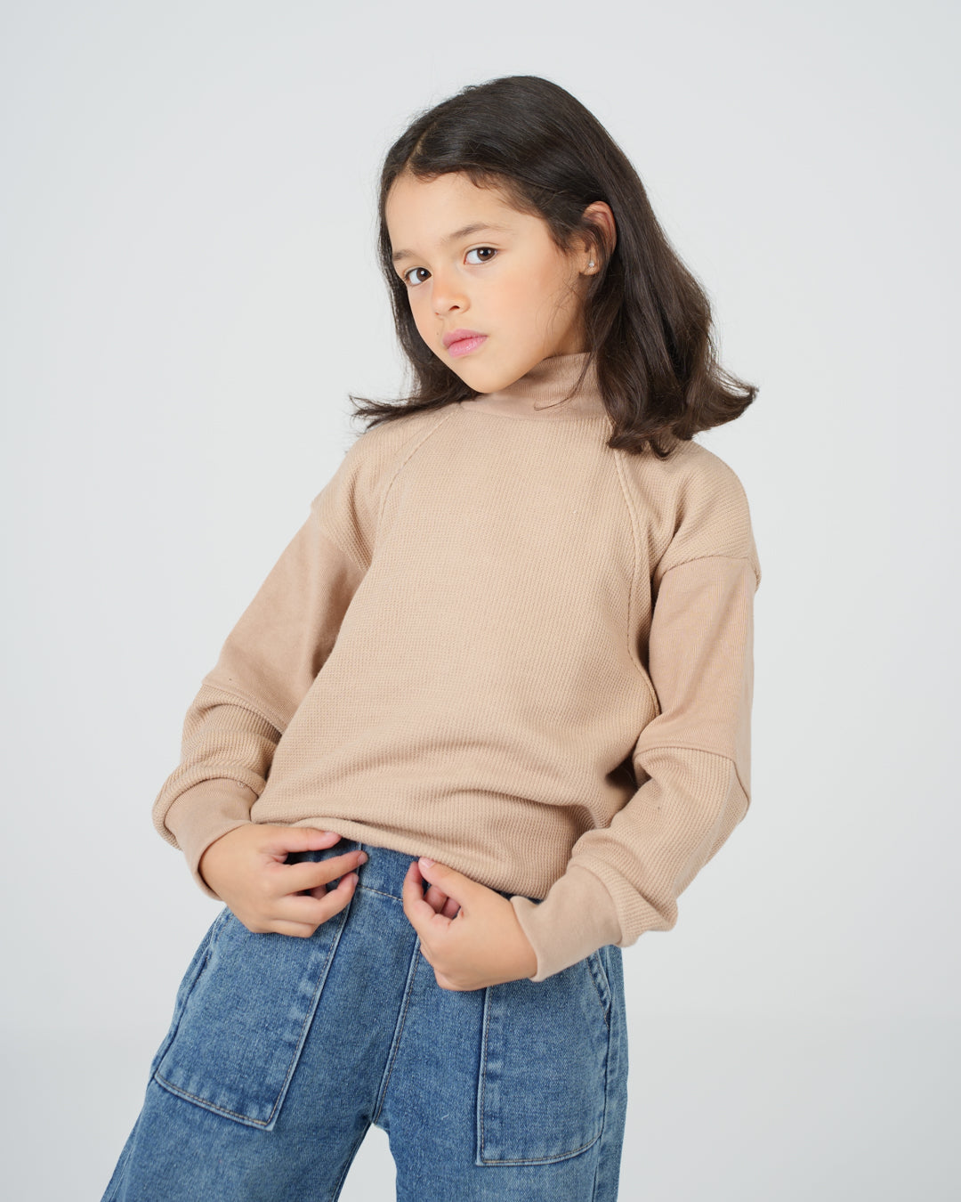 Jacquard SweatShirt for Girls