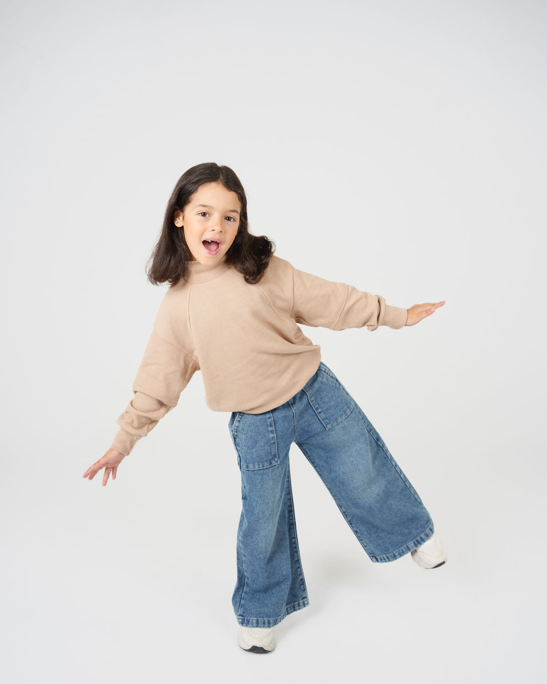 Jacquard SweatShirt for Girls