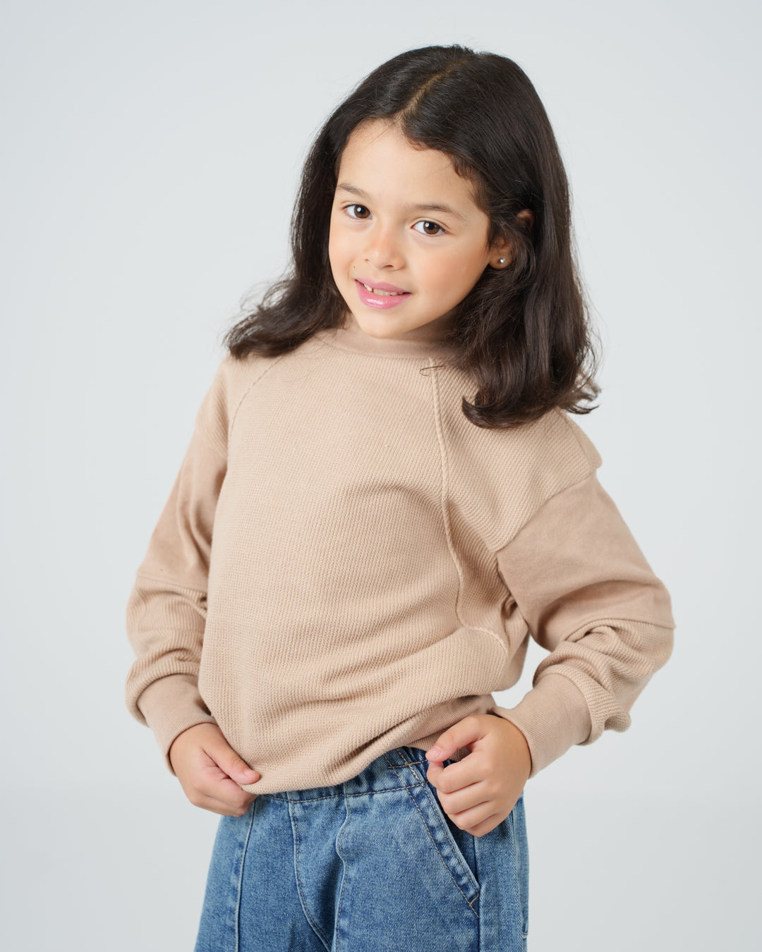 Jacquard SweatShirt for Girls