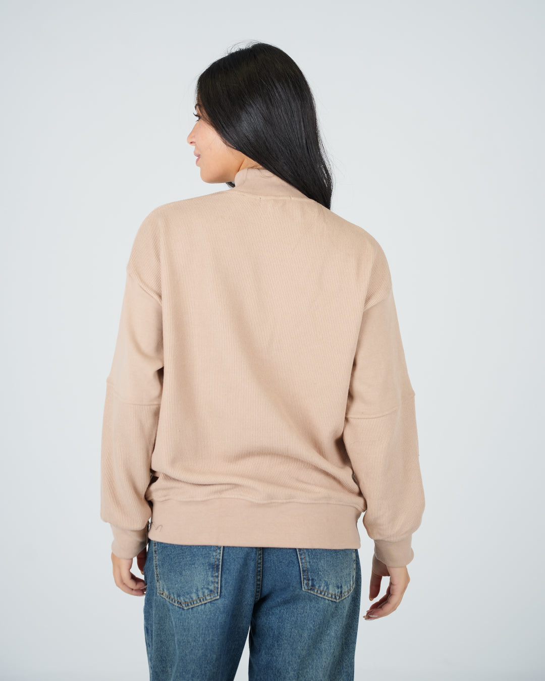 Women Jacquard Sweatshirt