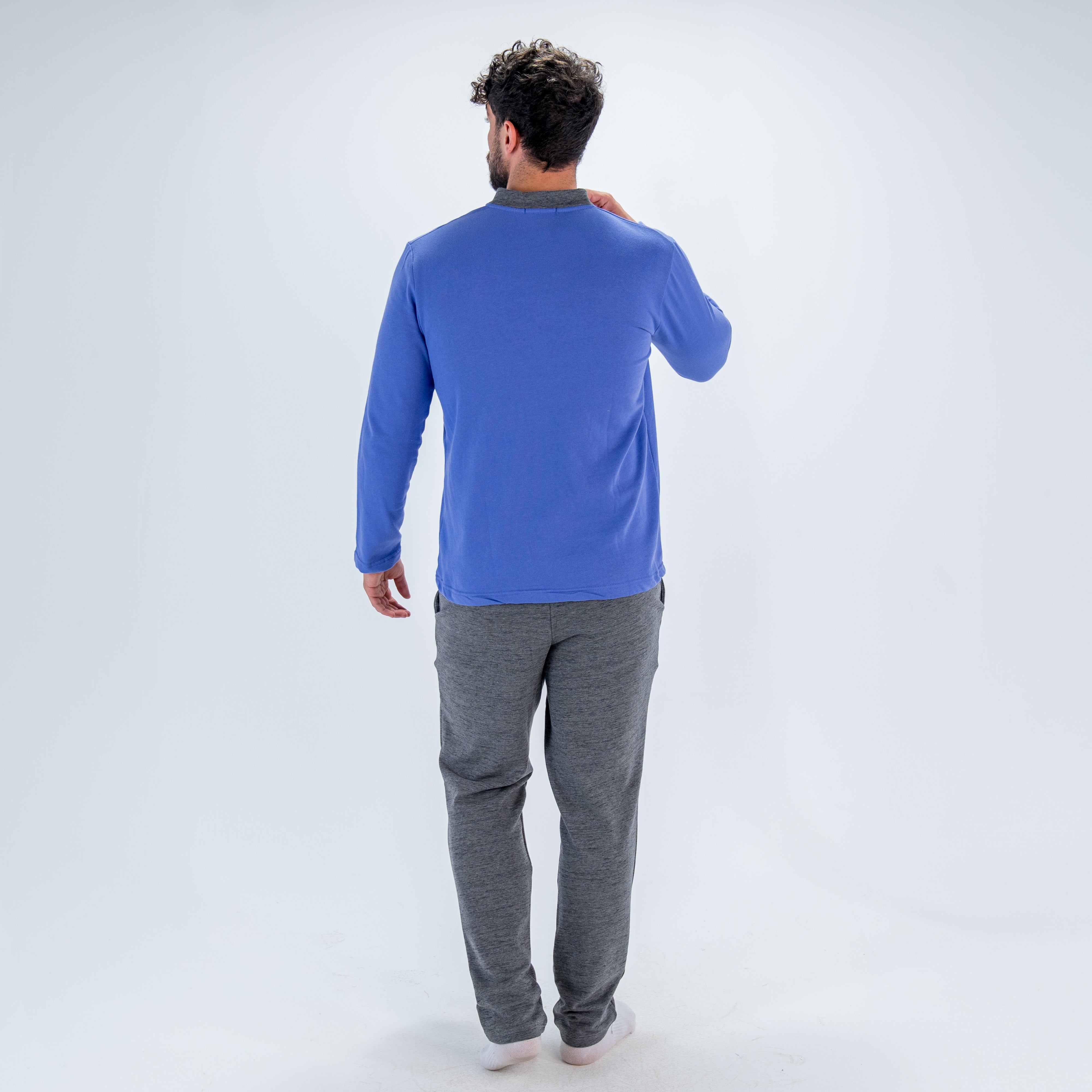 طقم بيجامة رجالي مطبوع