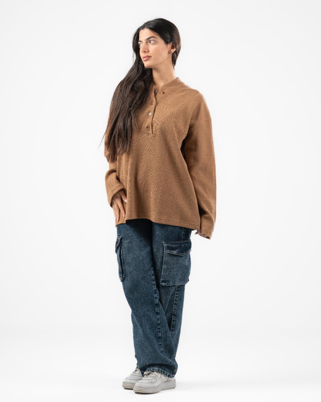 Women Jacquard Sweater