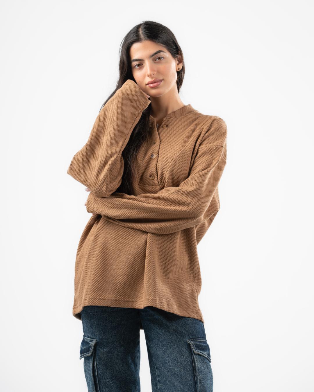 Women Jacquard Sweater