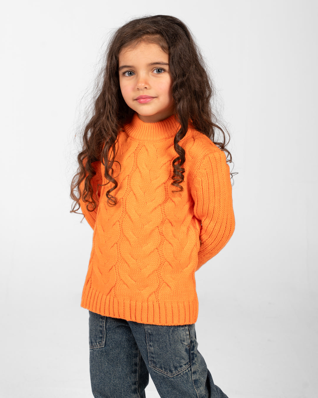 Braided Girl Pullover