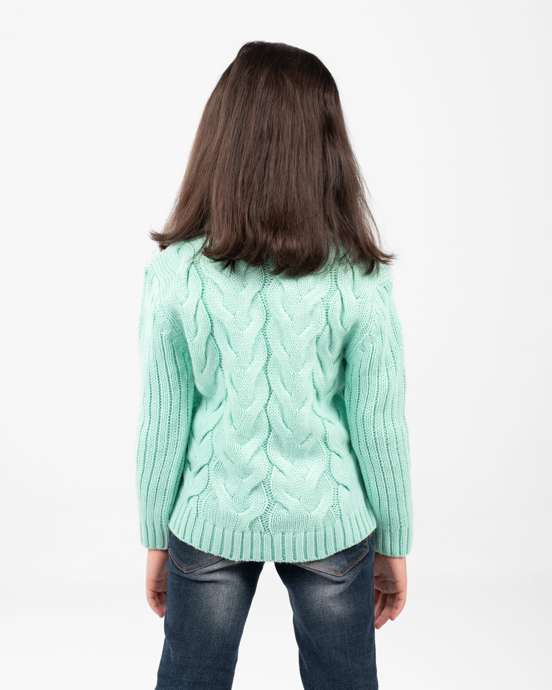 Braided Girl Pullover