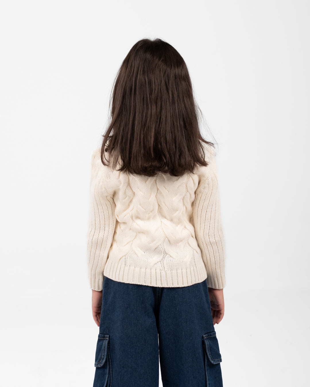 Braided Girl Pullover