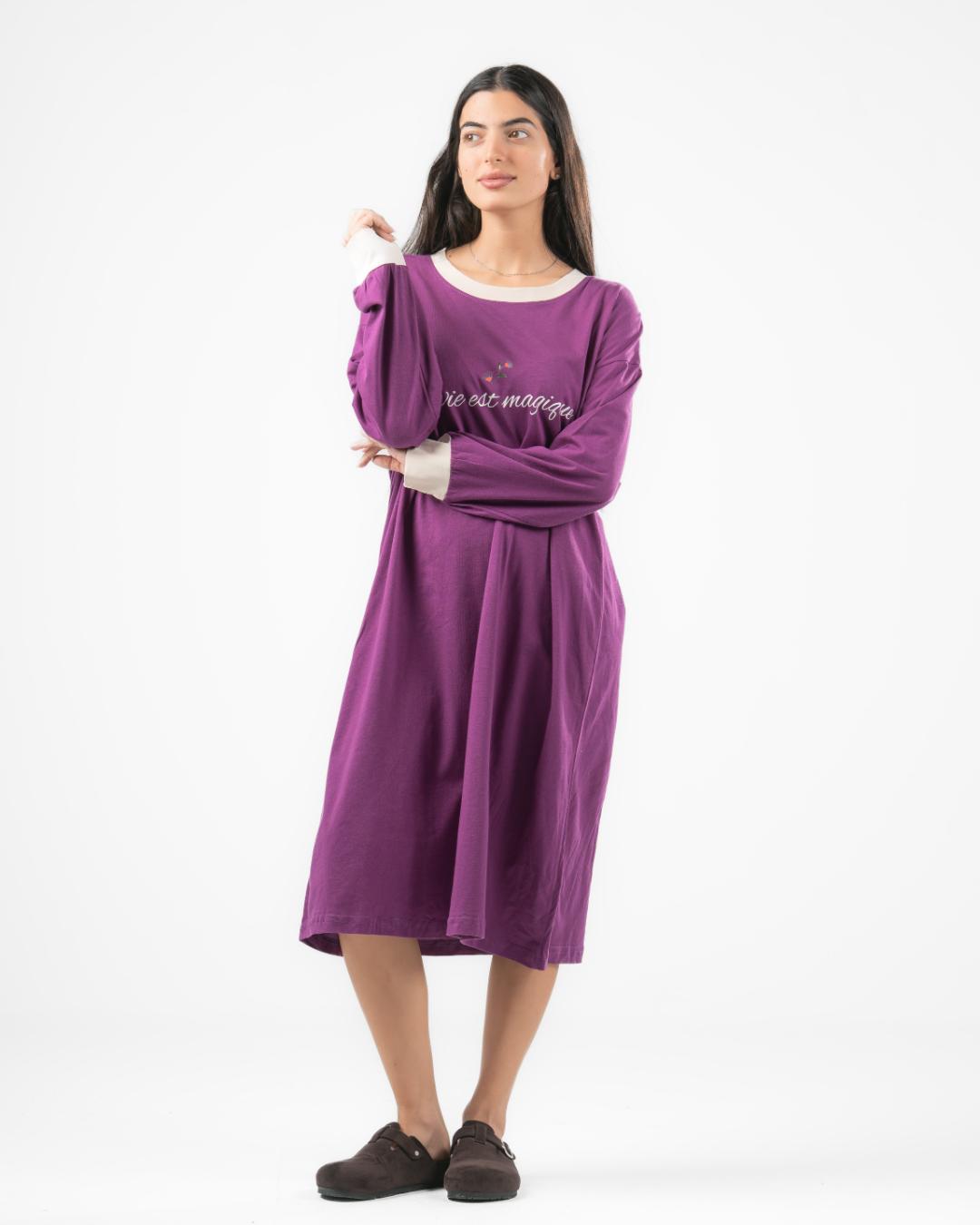 Printed Night Shirt for Women