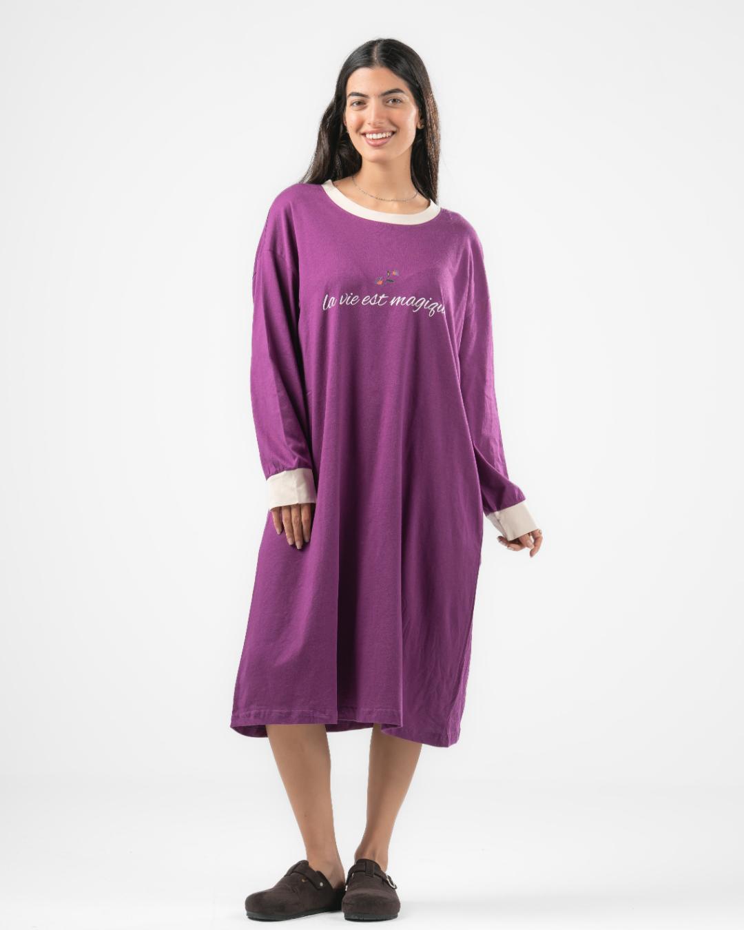 Printed Night Shirt for Women