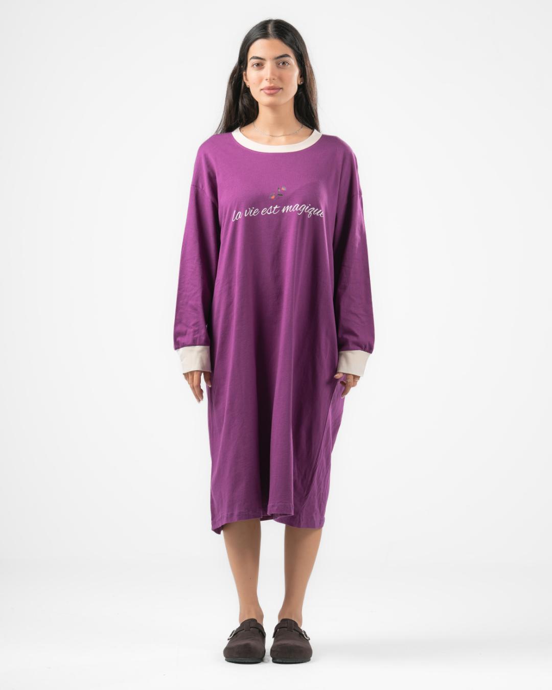 Printed Night Shirt for Women