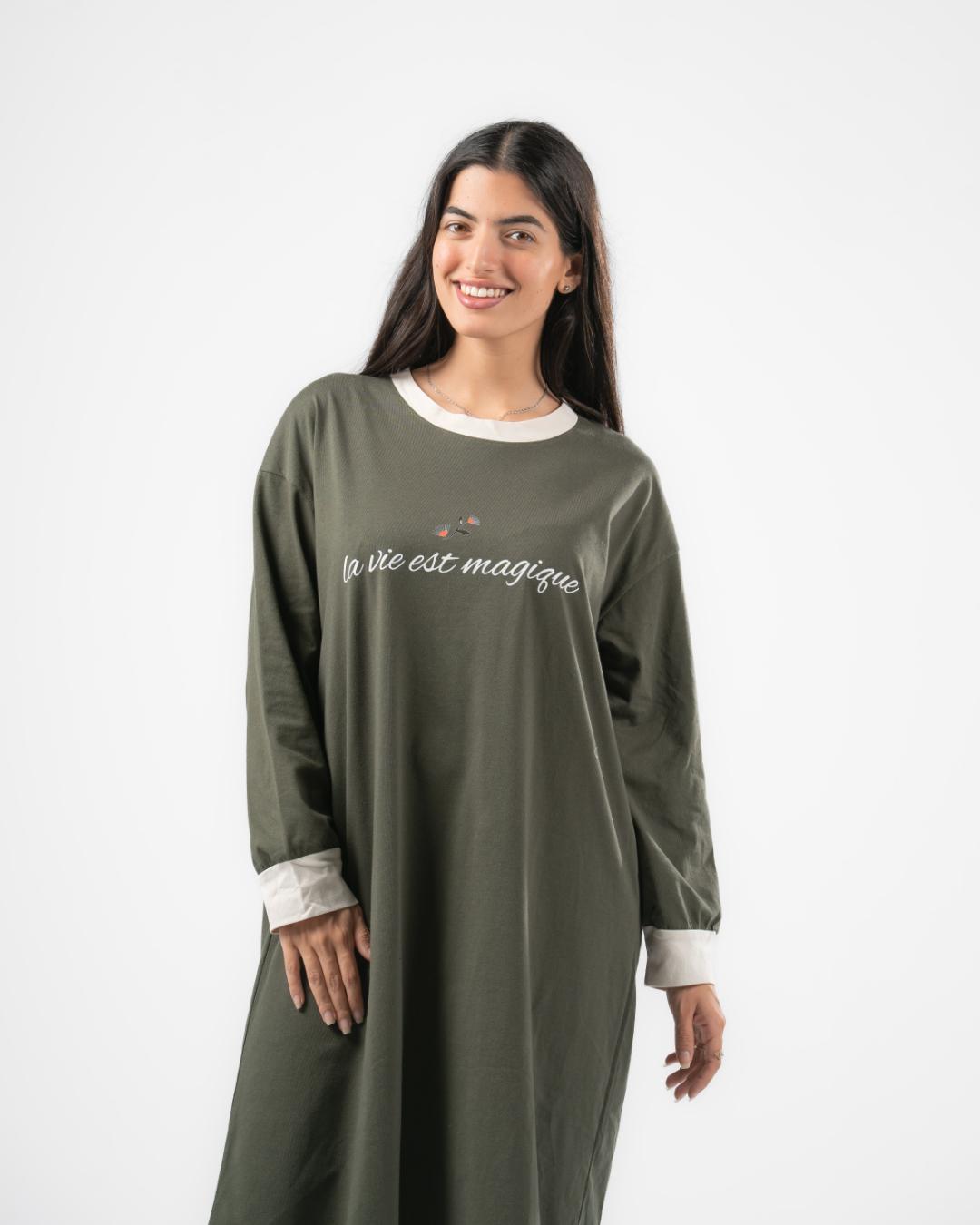 Printed Night Shirt for Women