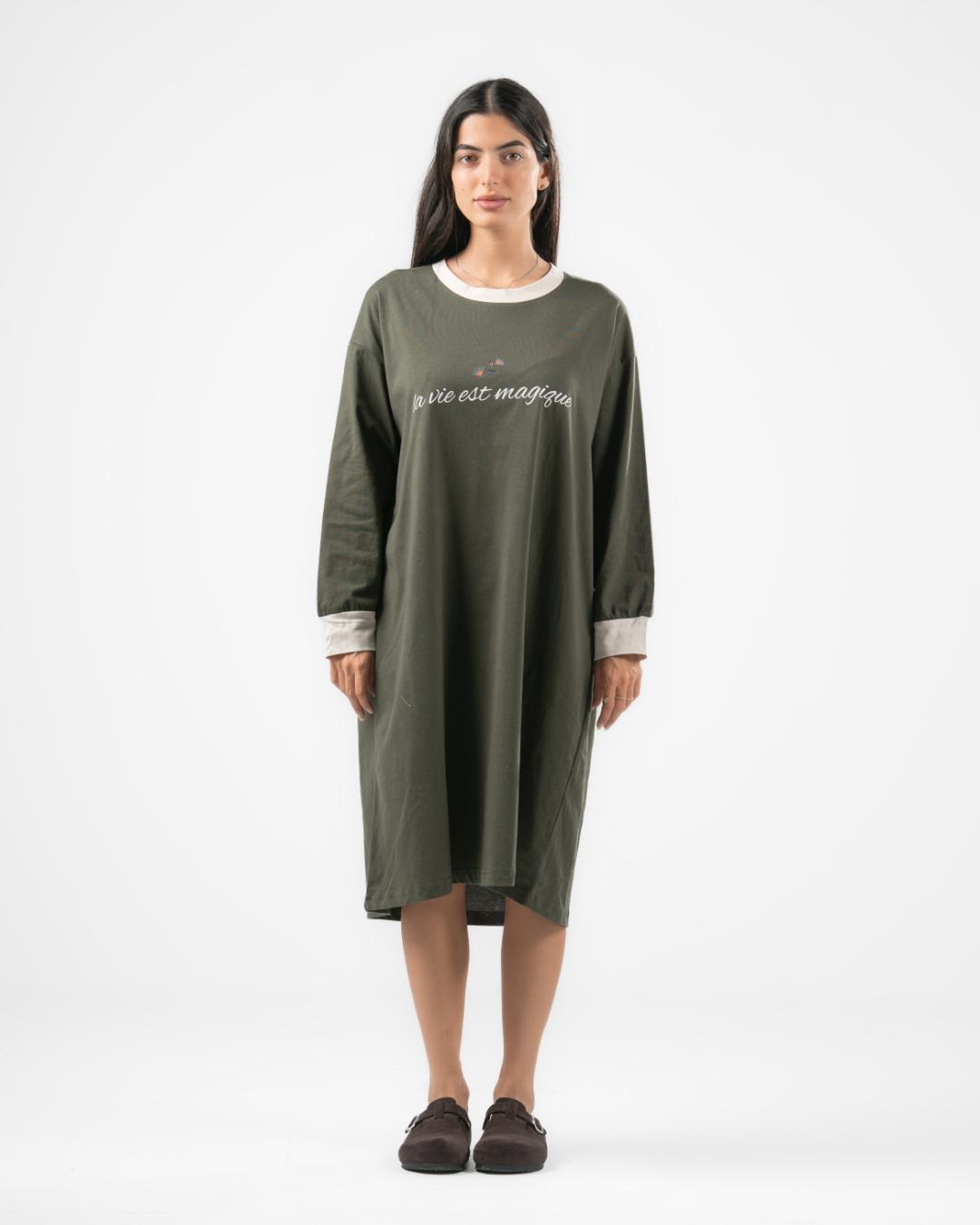 Printed Night Shirt for Women