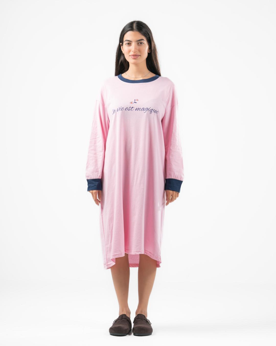 Printed Night Shirt for Women