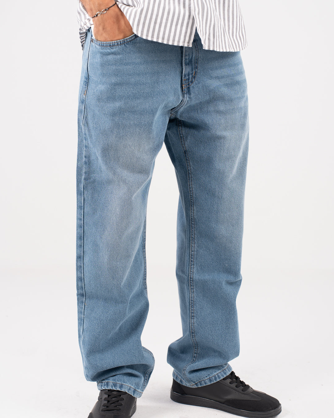 Men Wide Leg Jeans