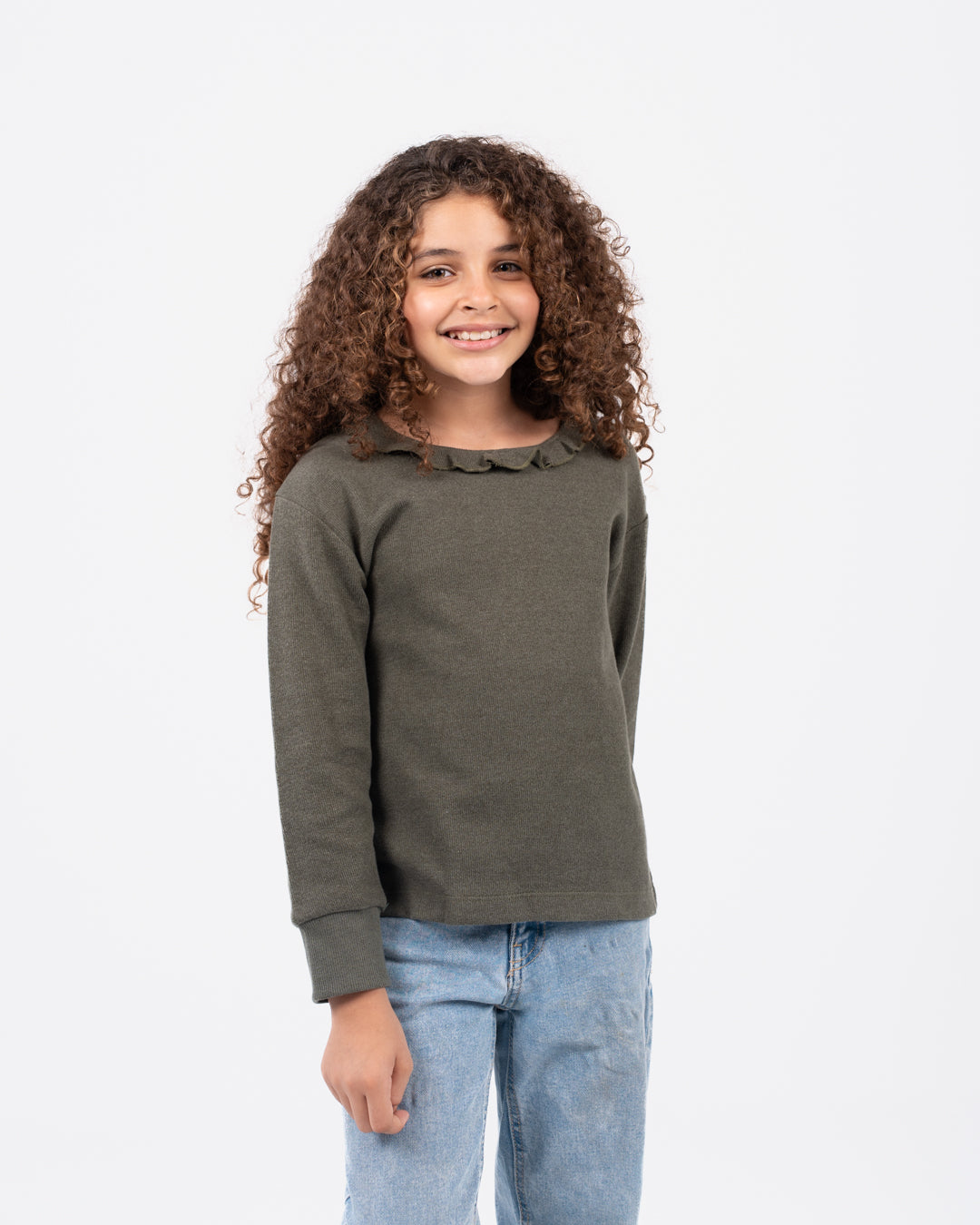 سويت شيرت جاكار للبنات