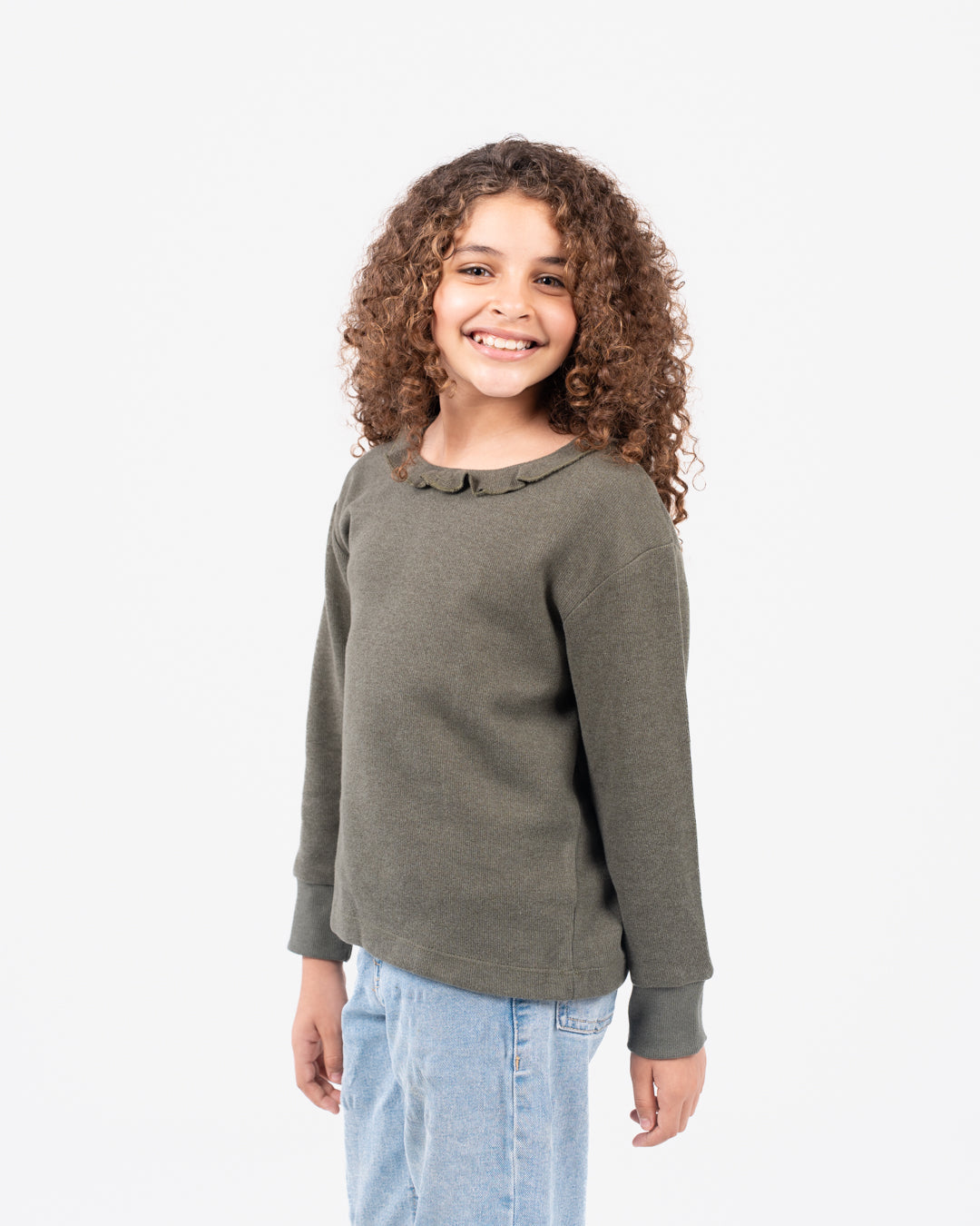 سويت شيرت جاكار للبنات