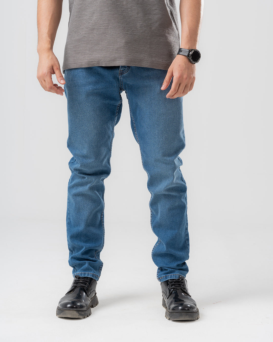 Slim Fit Denim Pants