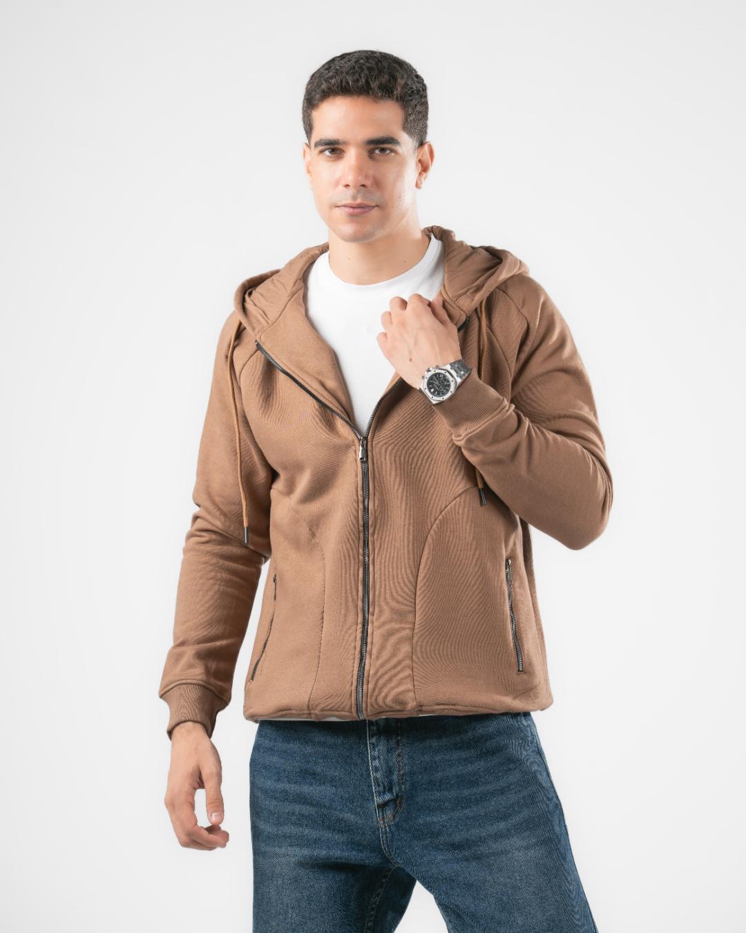 Hooded Plain Sweat Shirt