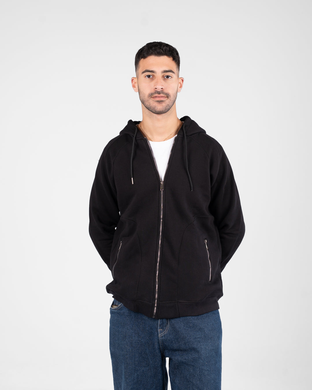 Hooded Plain Sweat Shirt