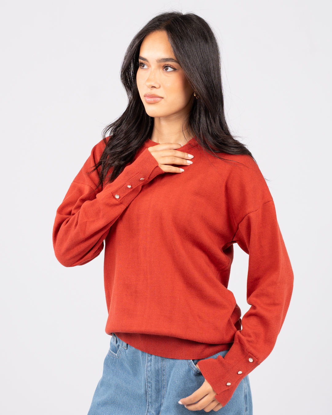 بلوفر بناتي رقبة راوند