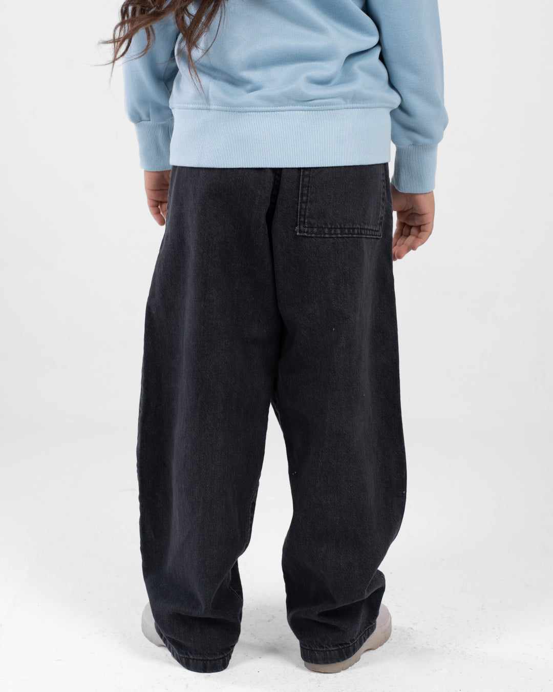 بنطلون جينز بقصة عادية للبنات