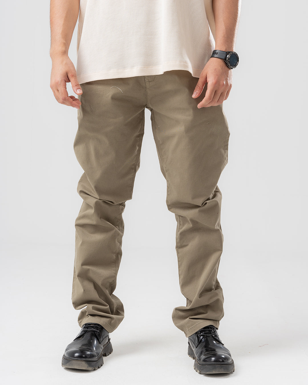 Gabardin Slim Pants