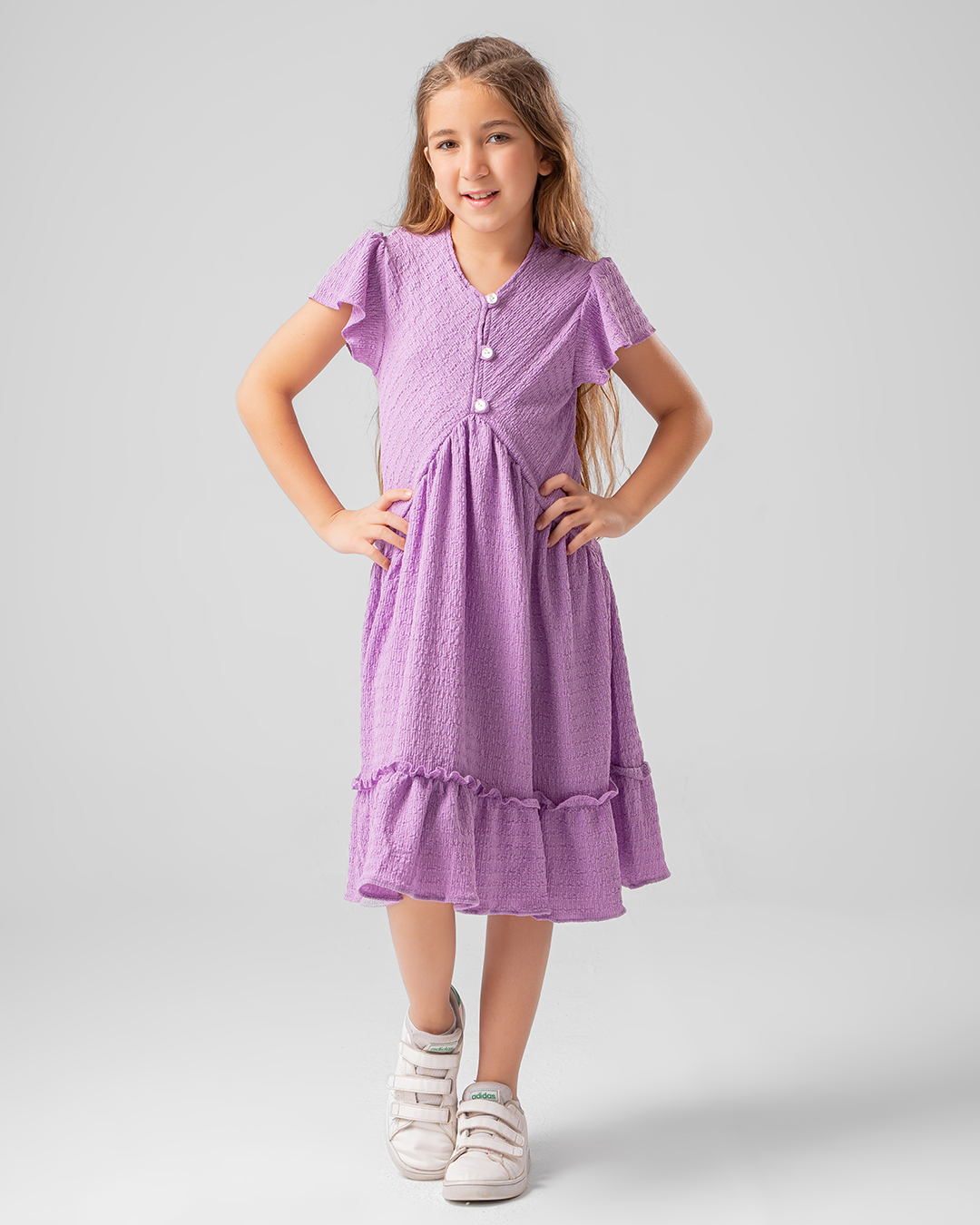Buttoned Dress
