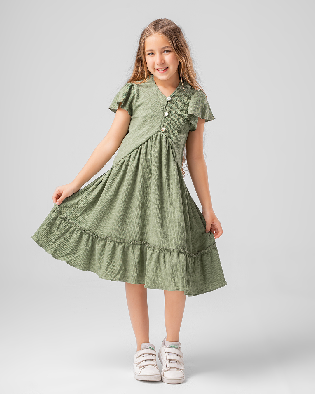 Buttoned Dress