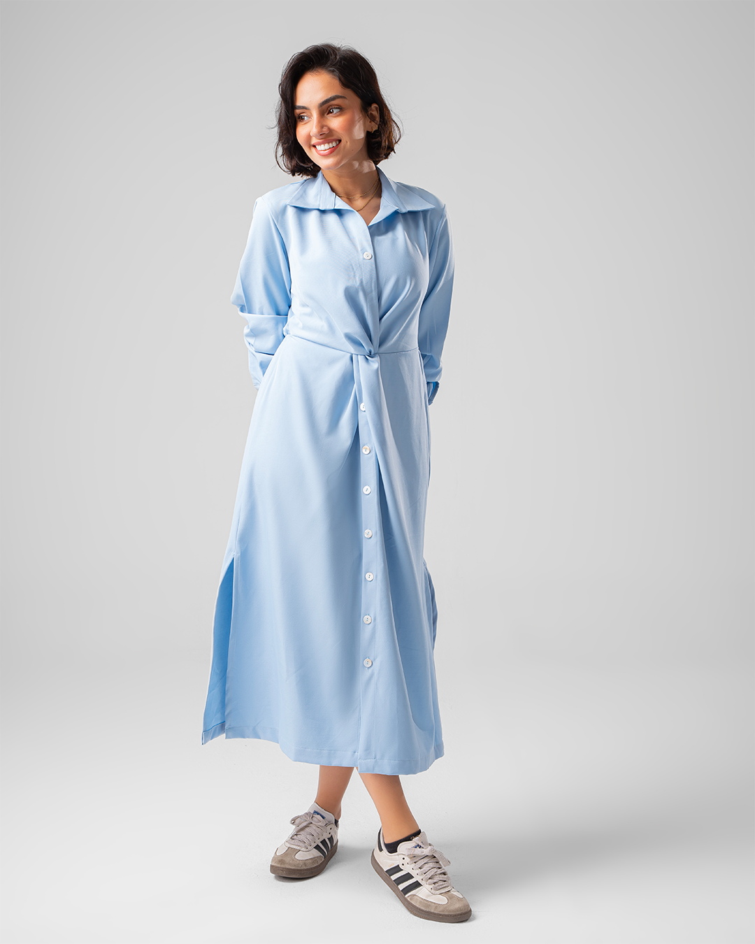 Long Sleeves Dress-Women