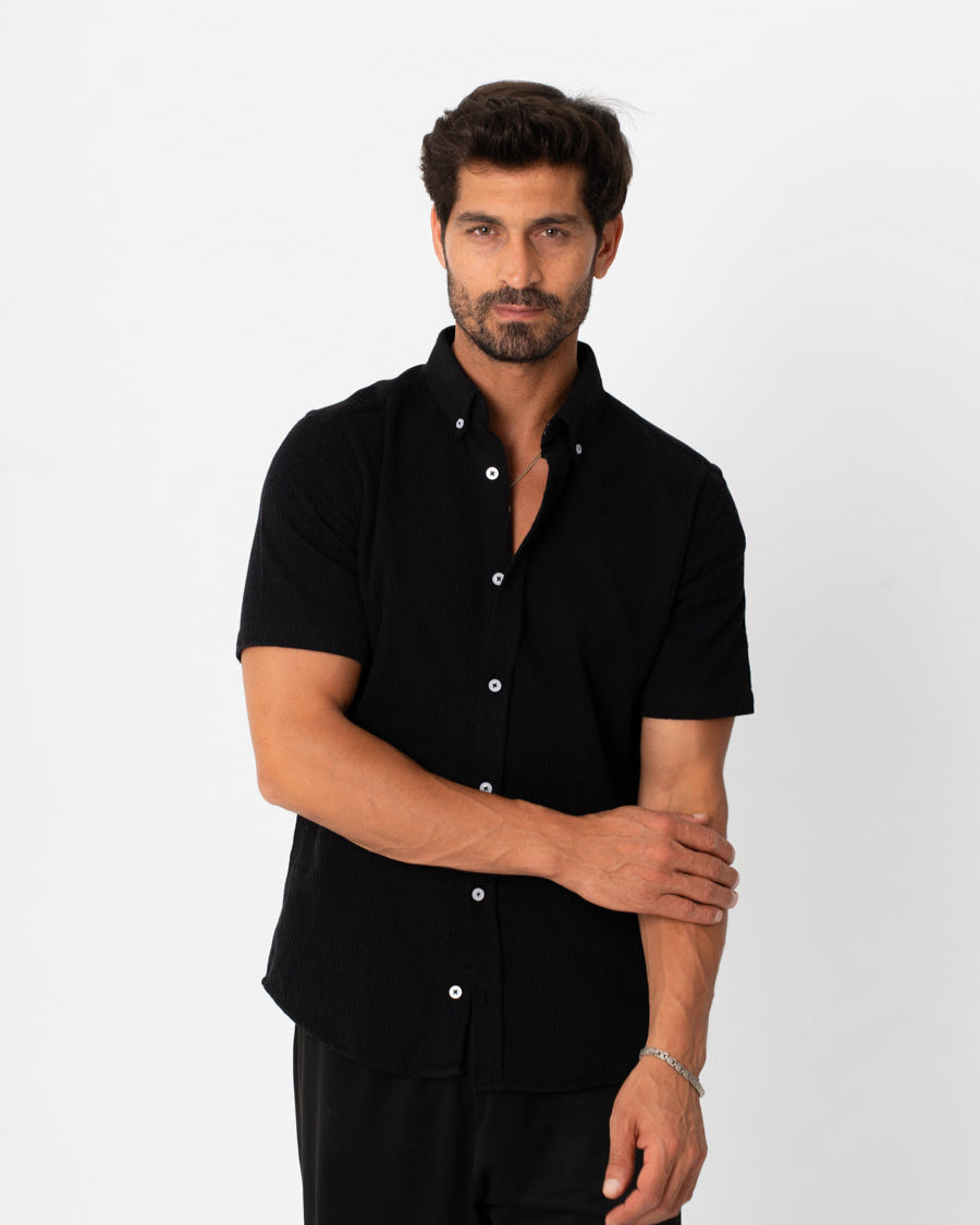 Jacquard Slim Fit Shirt