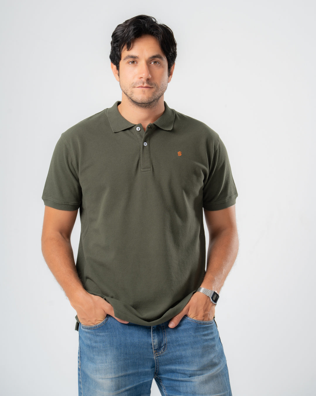 Embroidered Polo T-shirt