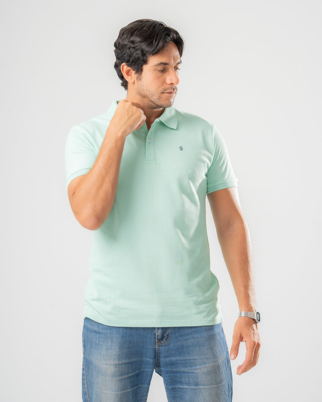 Embroidered Polo T-shirt