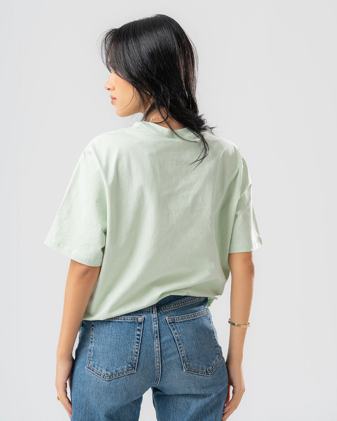 Printed Short Sleeve Women T-shirt