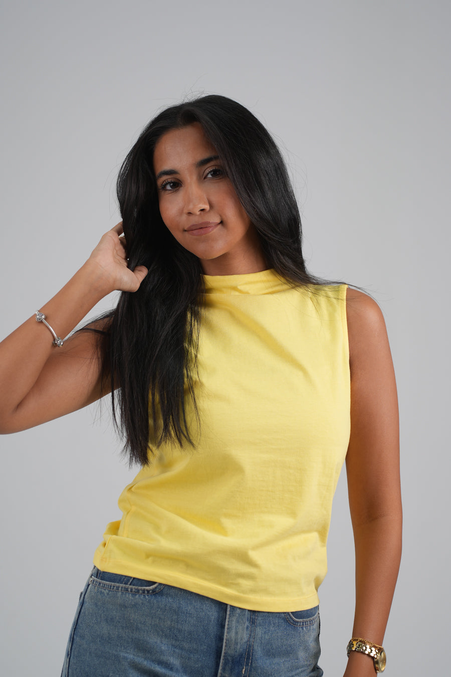 Women's Sleeveless T-shirt Plain