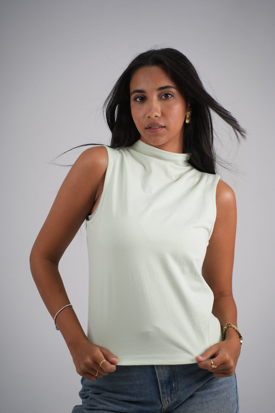 Women's Sleeveless T-shirt Plain
