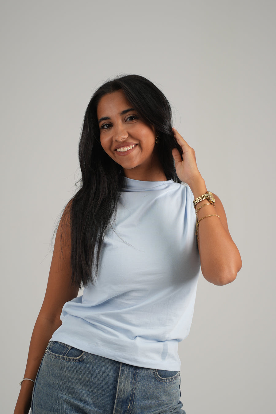 Women's Sleeveless T-shirt Plain