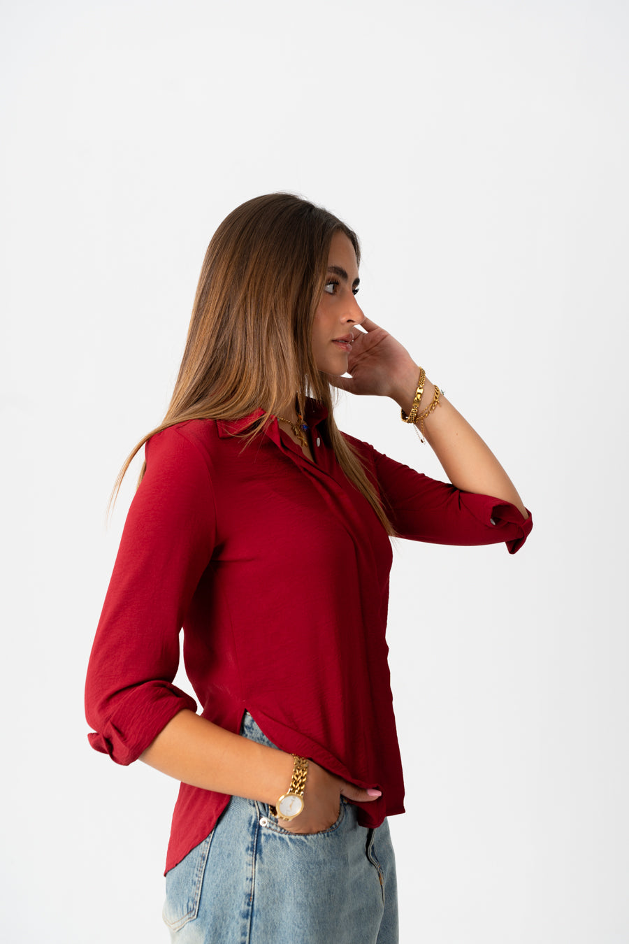 Long Sleeves Blouse