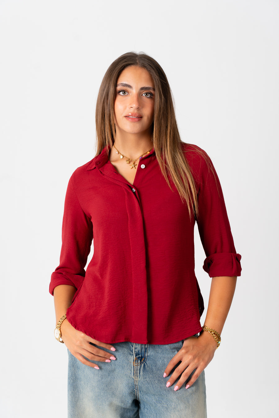 Long Sleeves Blouse