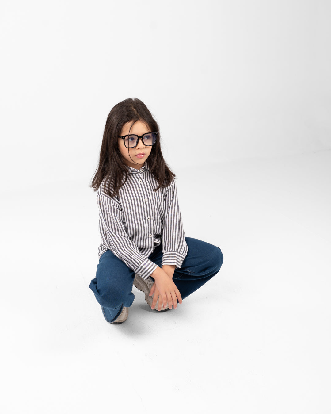 Striped Girls Blouse