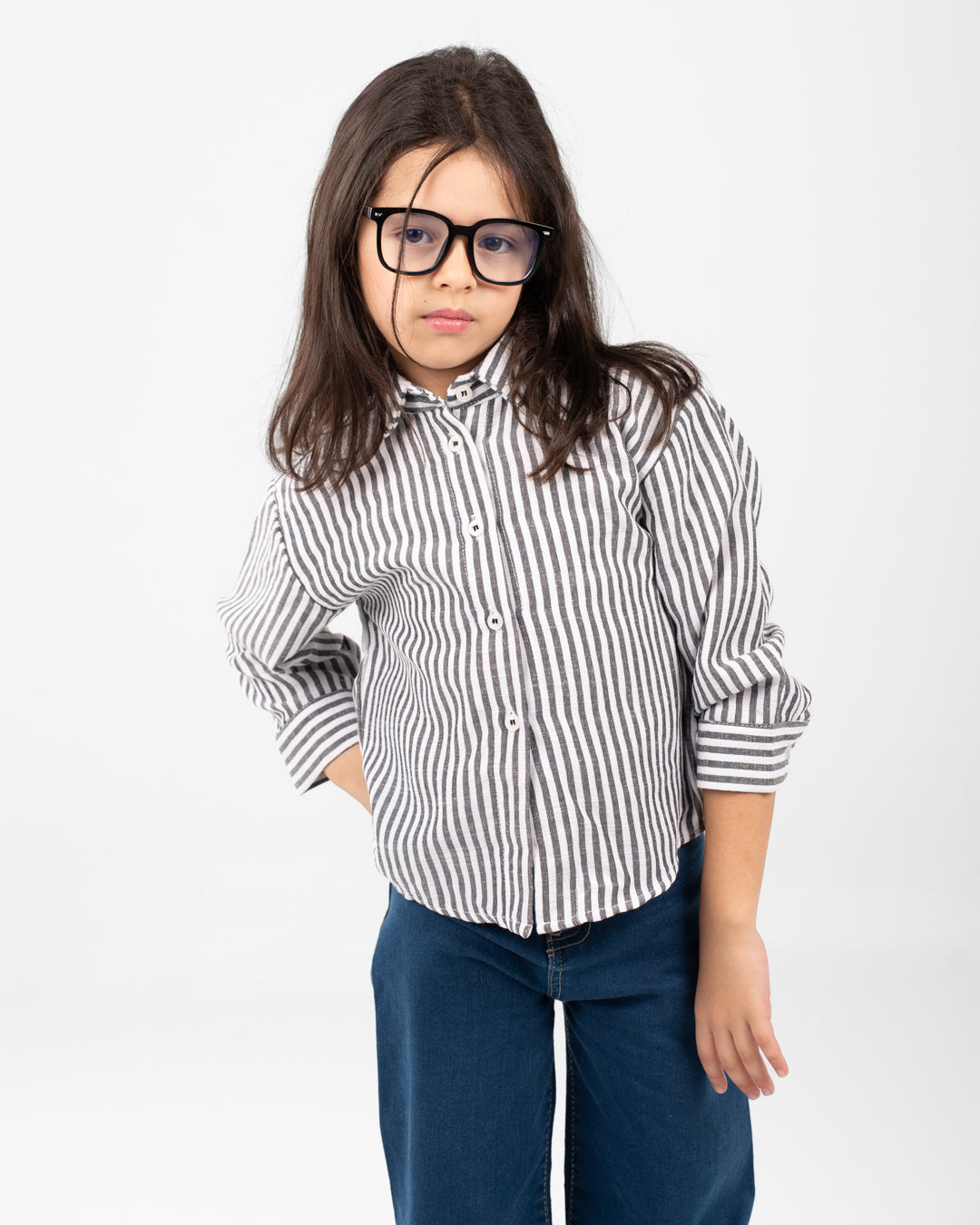 Striped Girls Blouse
