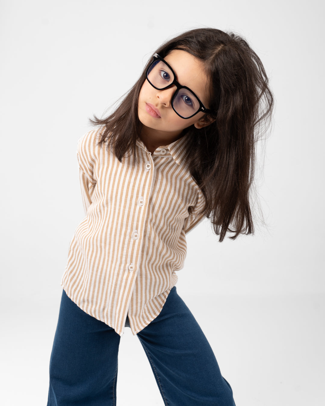 Striped Girls Blouse