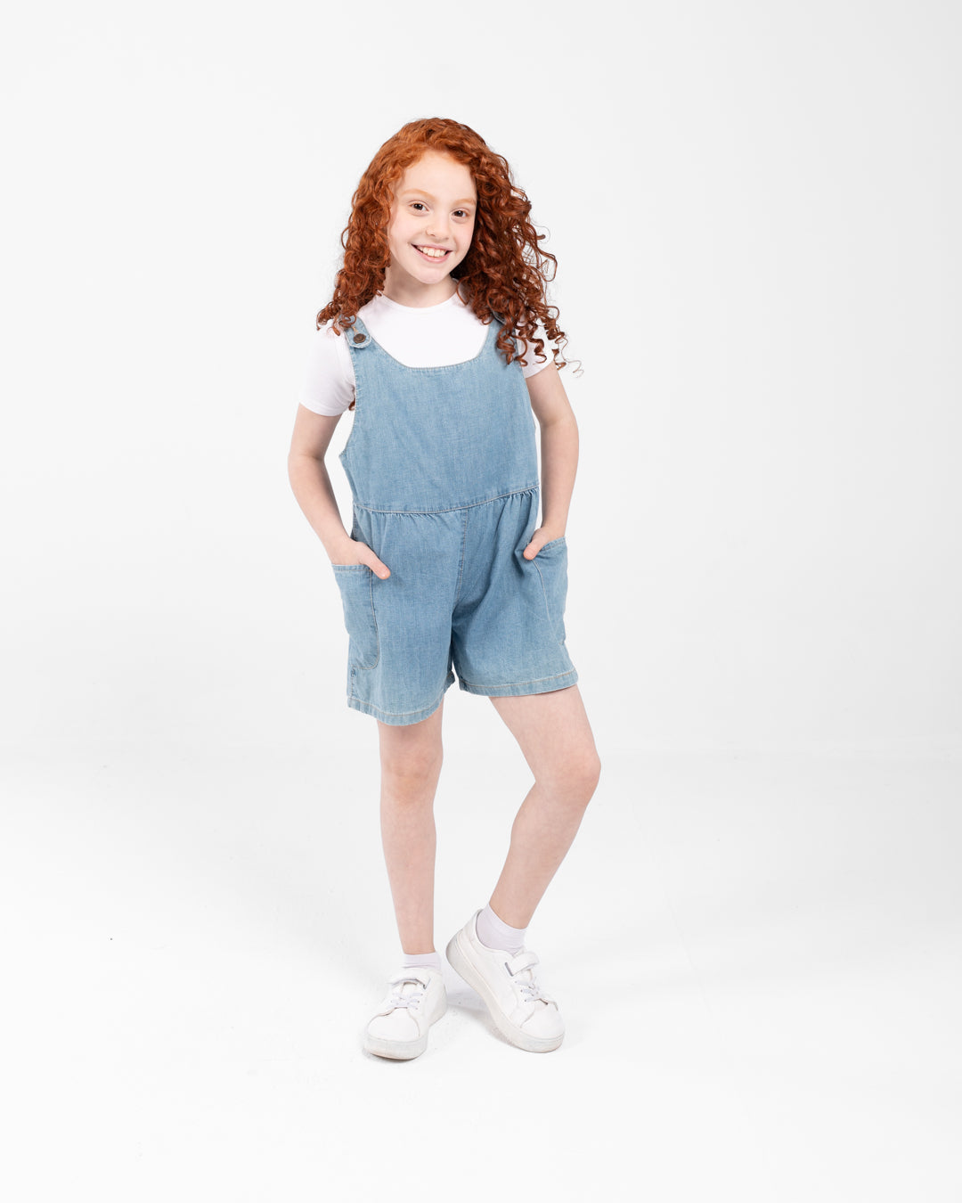 Girly Denim Jumpsuit