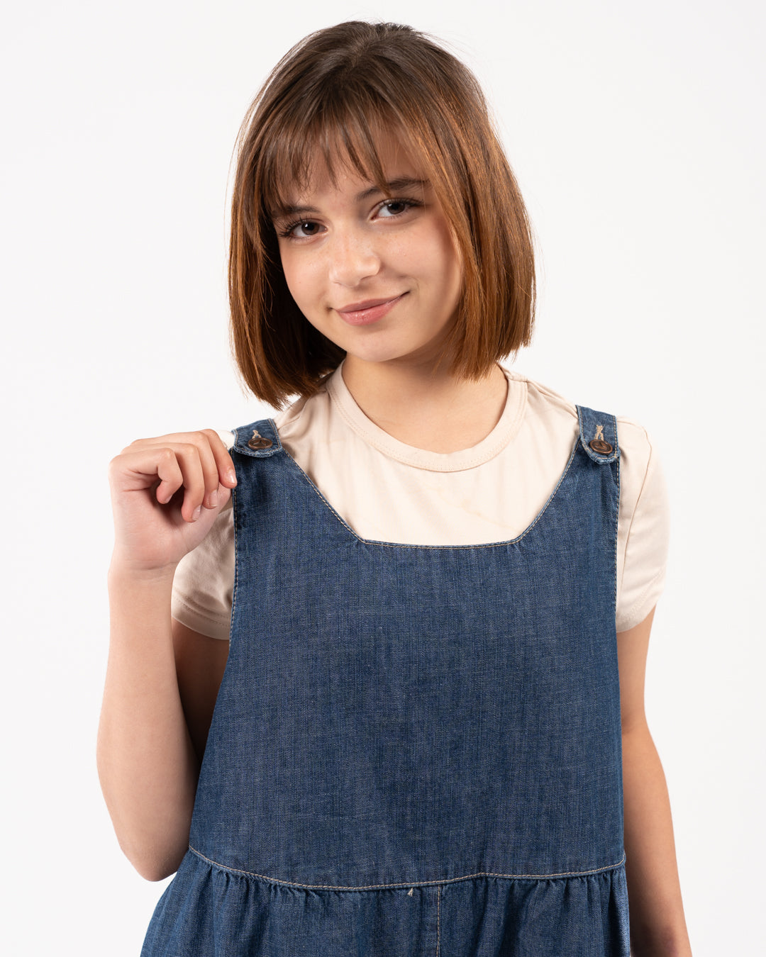 Girly Denim Jumpsuit