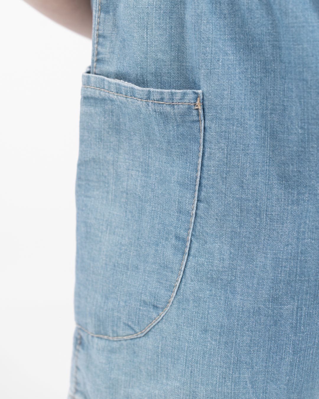 Girly Denim Jumpsuit