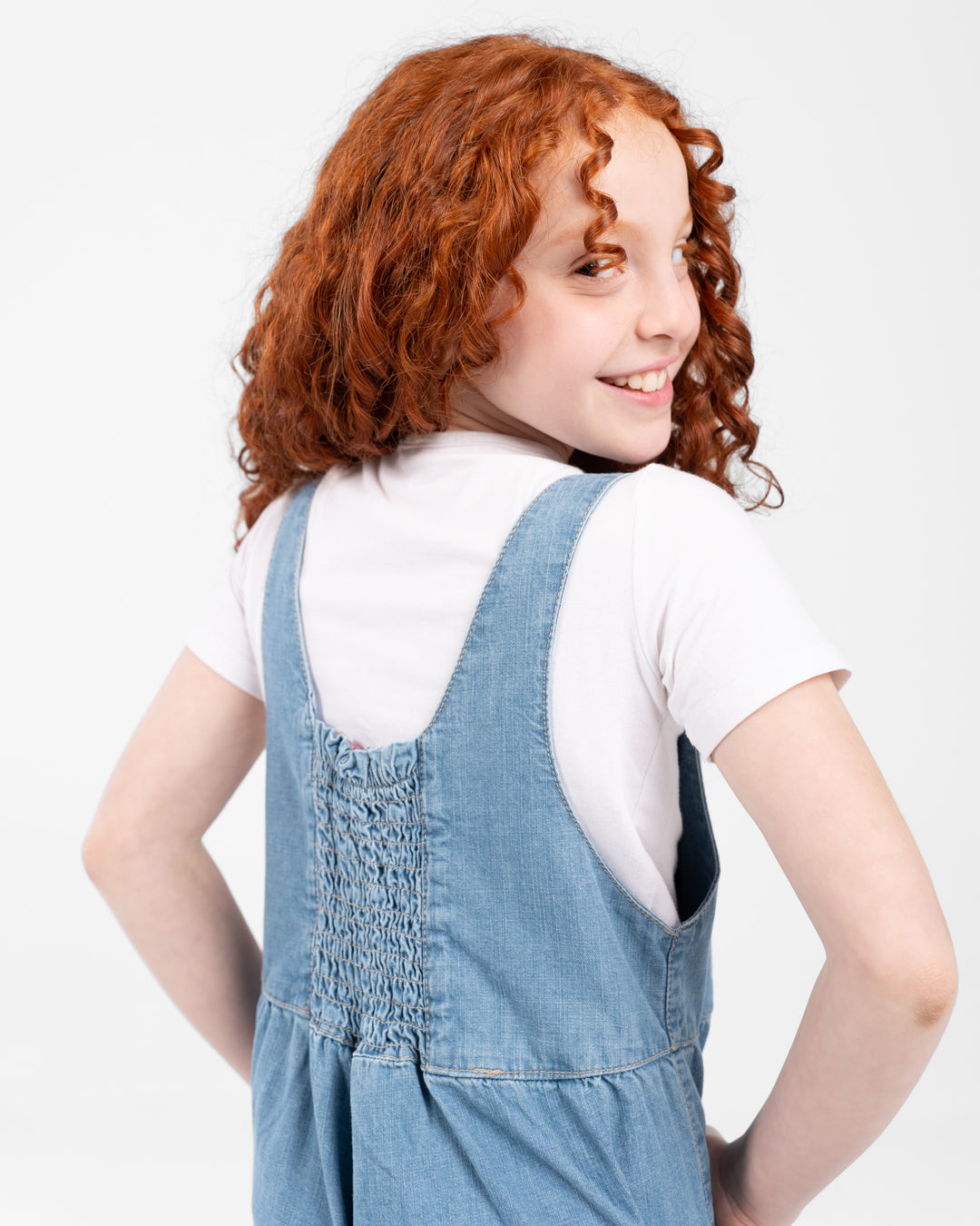 Girly Denim Jumpsuit