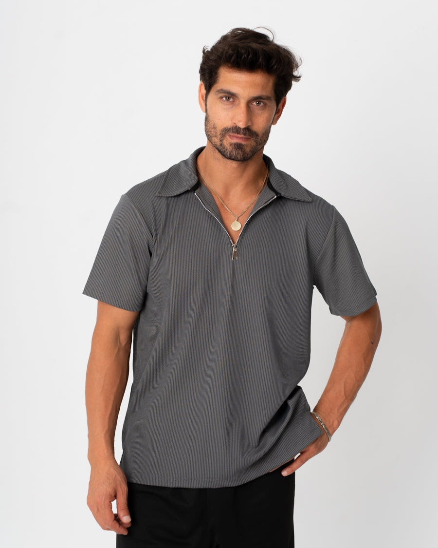 Pattern Polo T-shirt