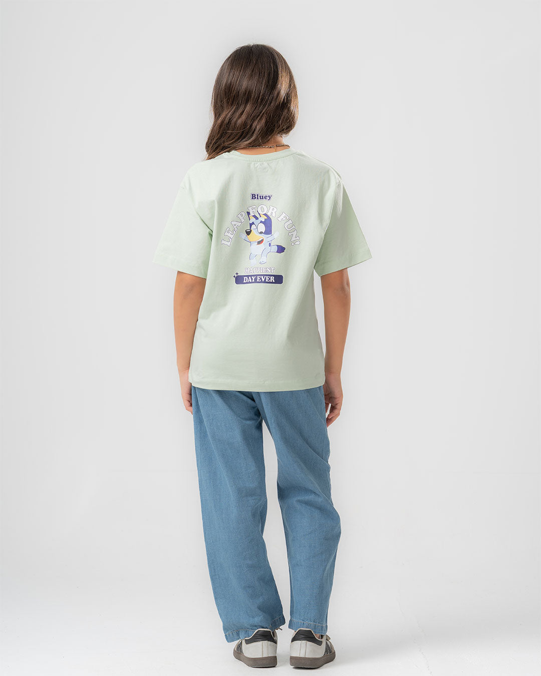 Girls Printed Short Sleeve T-shirt