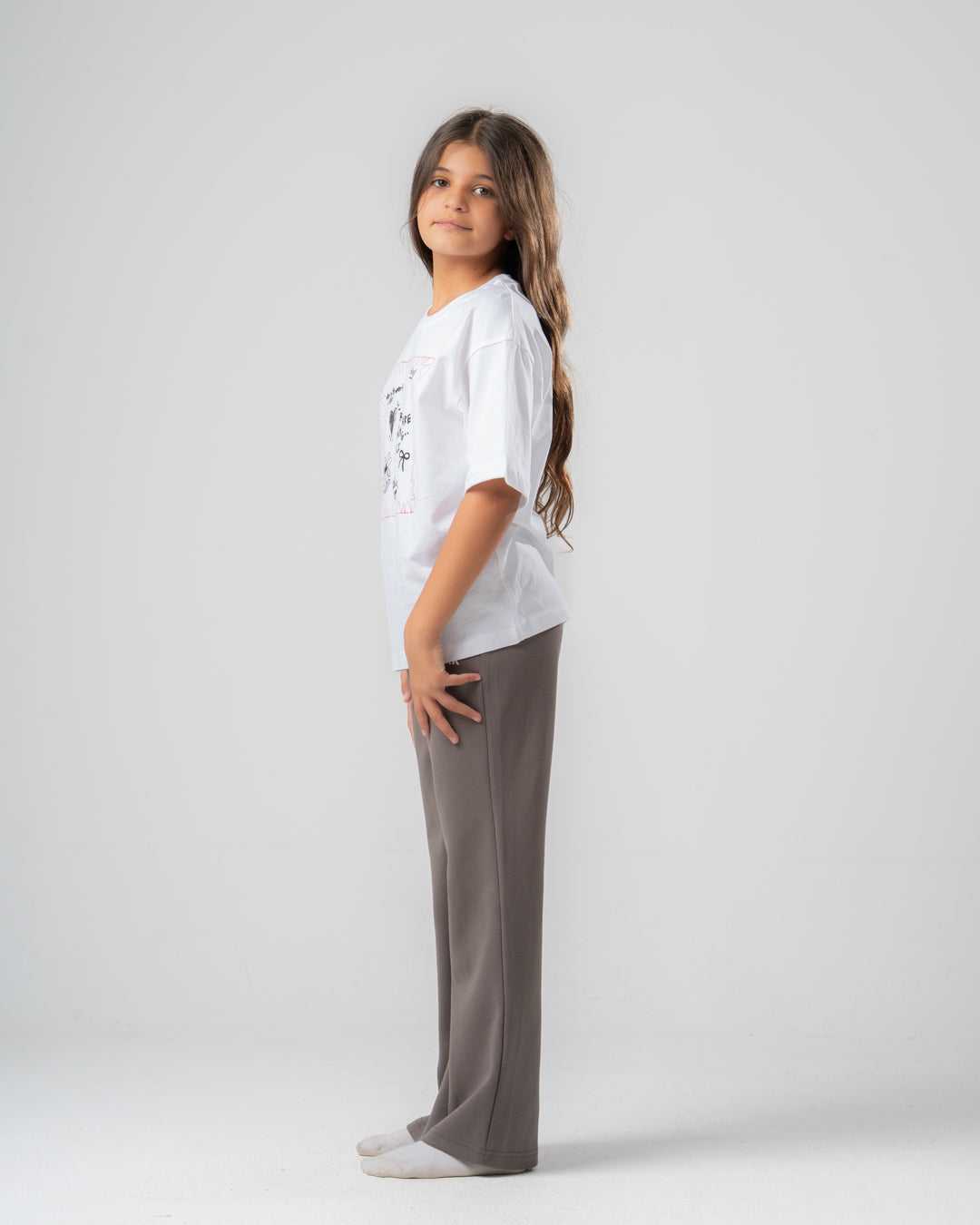 بنطلون واسع للبنات